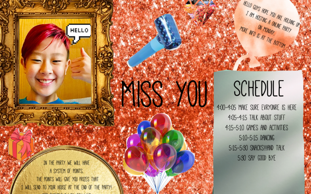 How My Tween Daughter Hosts the Most Amazing Weekly ZOOM Parties To Help Cure Coronavirus Social Distancing Blues